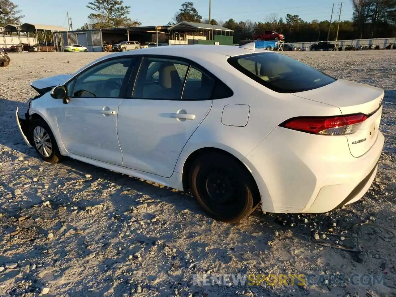 2 Photograph of a damaged car JTDDPMAE6MJ167073 TOYOTA COROLLA 2021