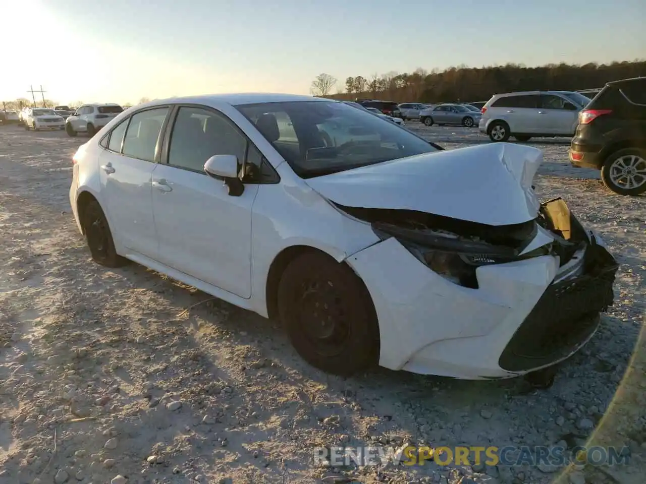 4 Photograph of a damaged car JTDDPMAE6MJ167073 TOYOTA COROLLA 2021