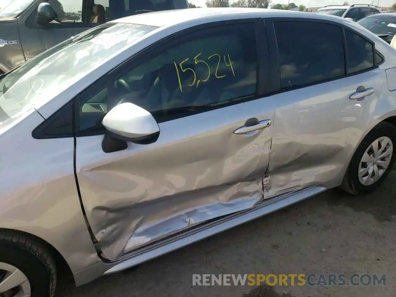 9 Photograph of a damaged car JTDDPMAE8MJ121048 TOYOTA COROLLA 2021