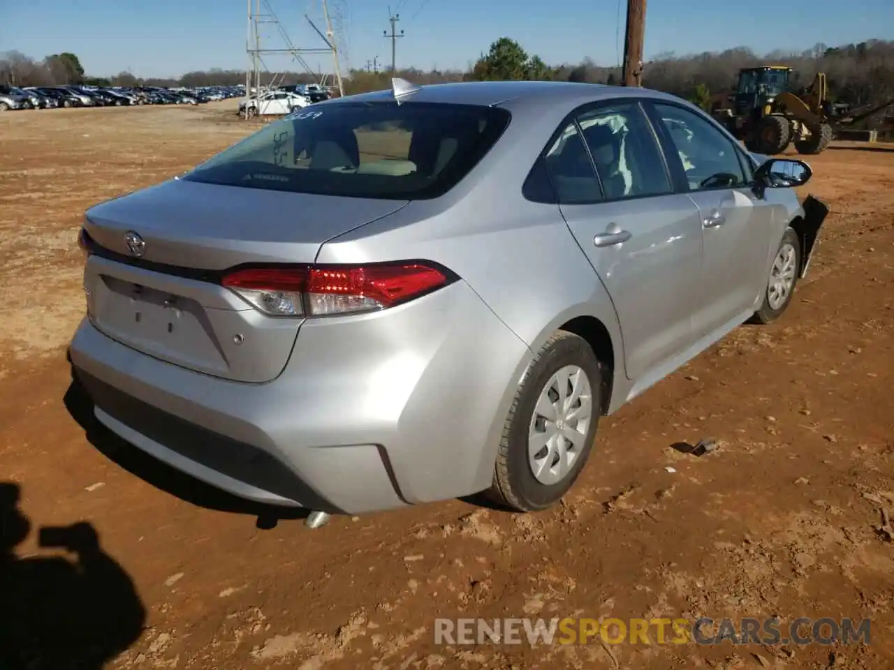 4 Photograph of a damaged car JTDDPMAE8MJ135659 TOYOTA COROLLA 2021