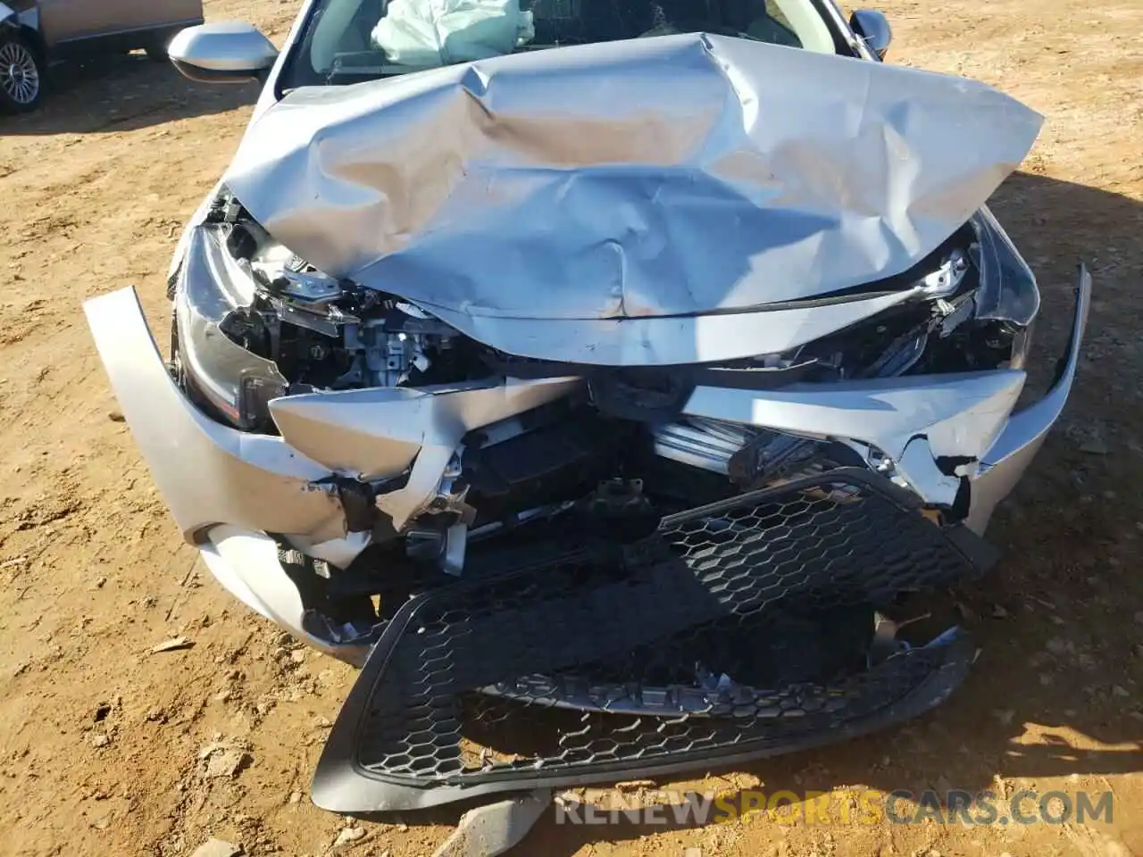 9 Photograph of a damaged car JTDDPMAE8MJ135659 TOYOTA COROLLA 2021