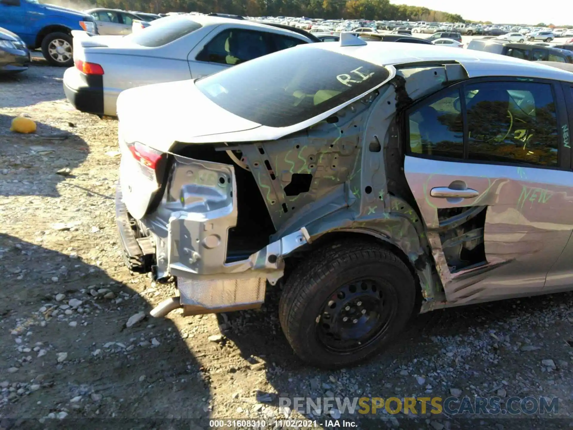 6 Photograph of a damaged car JTDDPMAE8MJ136004 TOYOTA COROLLA 2021