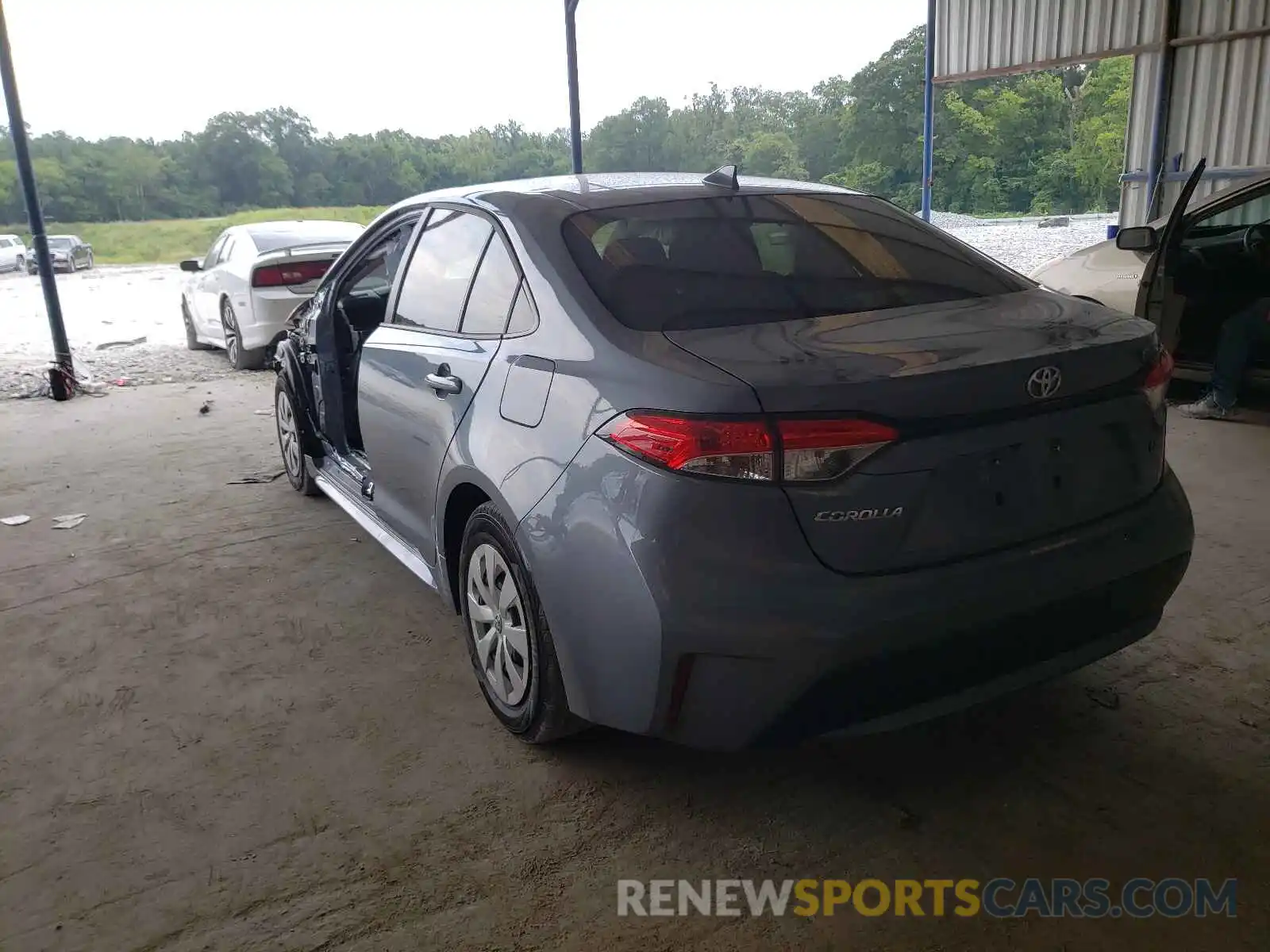 3 Photograph of a damaged car JTDDPMAE8MJ174929 TOYOTA COROLLA 2021