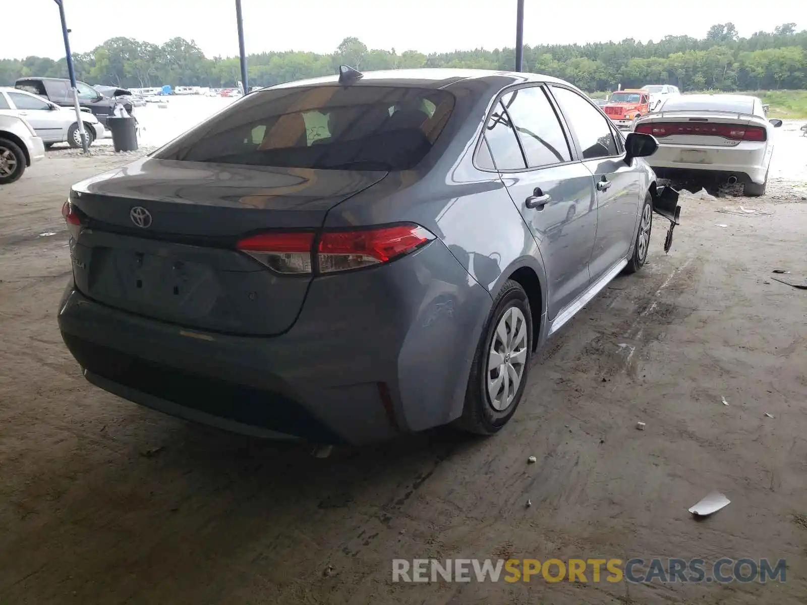 4 Photograph of a damaged car JTDDPMAE8MJ174929 TOYOTA COROLLA 2021