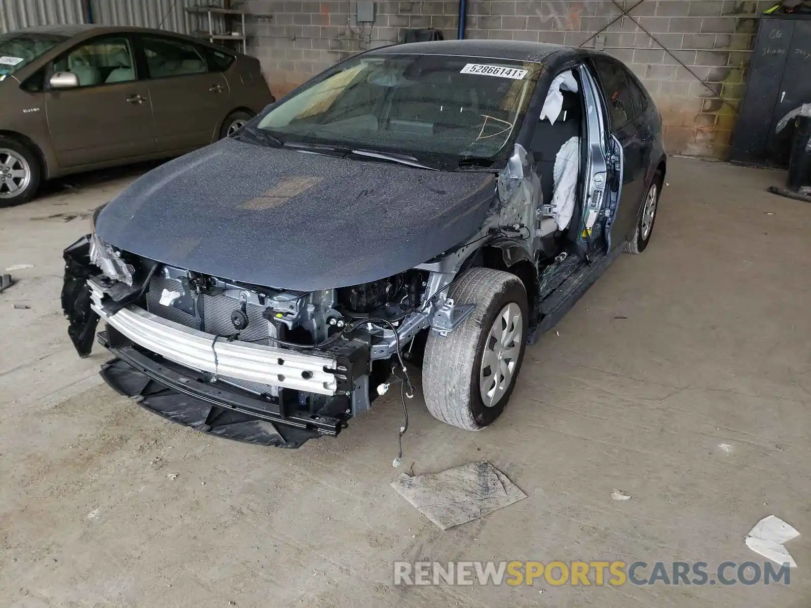 9 Photograph of a damaged car JTDDPMAE8MJ174929 TOYOTA COROLLA 2021