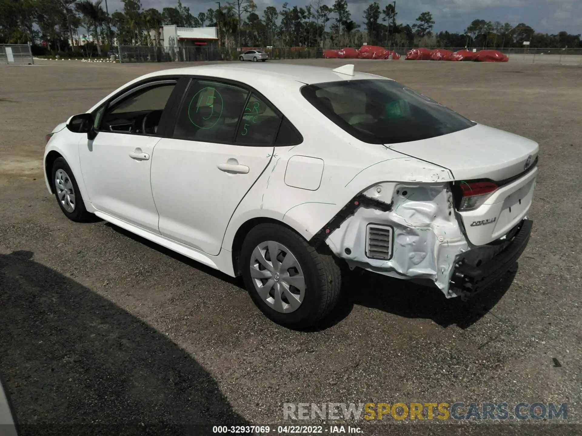 3 Photograph of a damaged car JTDDPMAE8MJ175420 TOYOTA COROLLA 2021