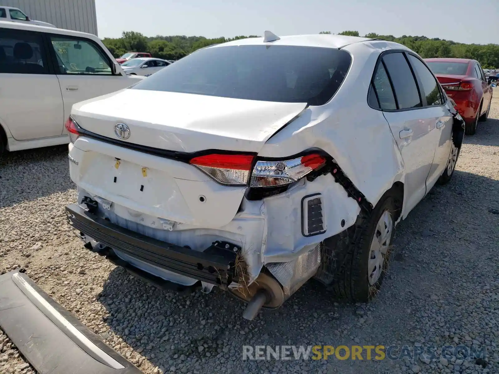 4 Photograph of a damaged car JTDDPMAE9MJ171697 TOYOTA COROLLA 2021