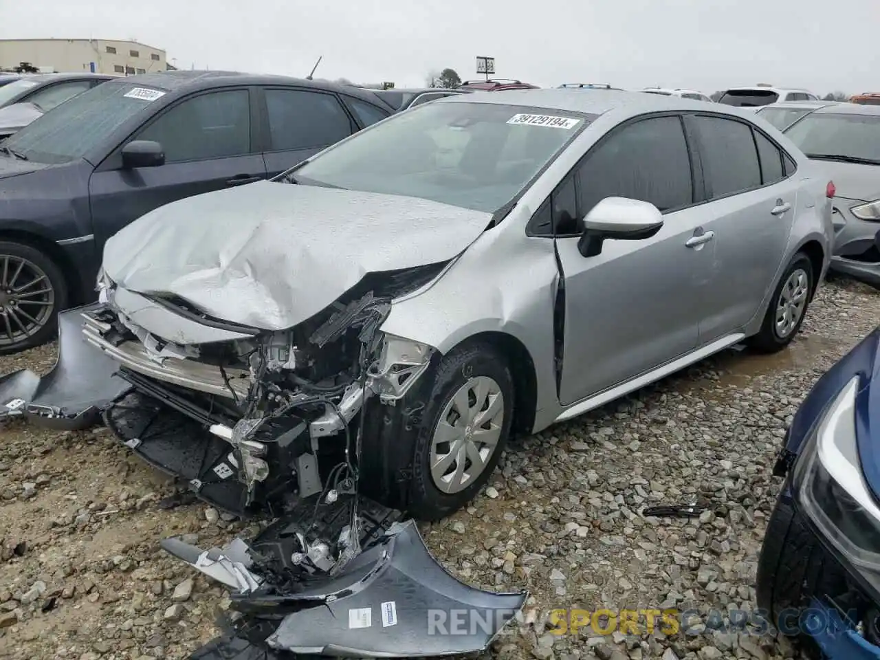 1 Photograph of a damaged car JTDDPMAE9MJ181601 TOYOTA COROLLA 2021