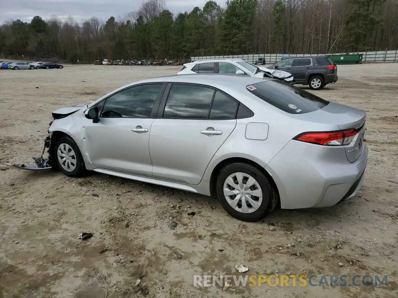 2 Photograph of a damaged car JTDDPMAE9MJ181601 TOYOTA COROLLA 2021