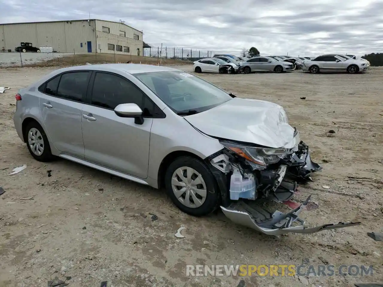 4 Photograph of a damaged car JTDDPMAE9MJ181601 TOYOTA COROLLA 2021