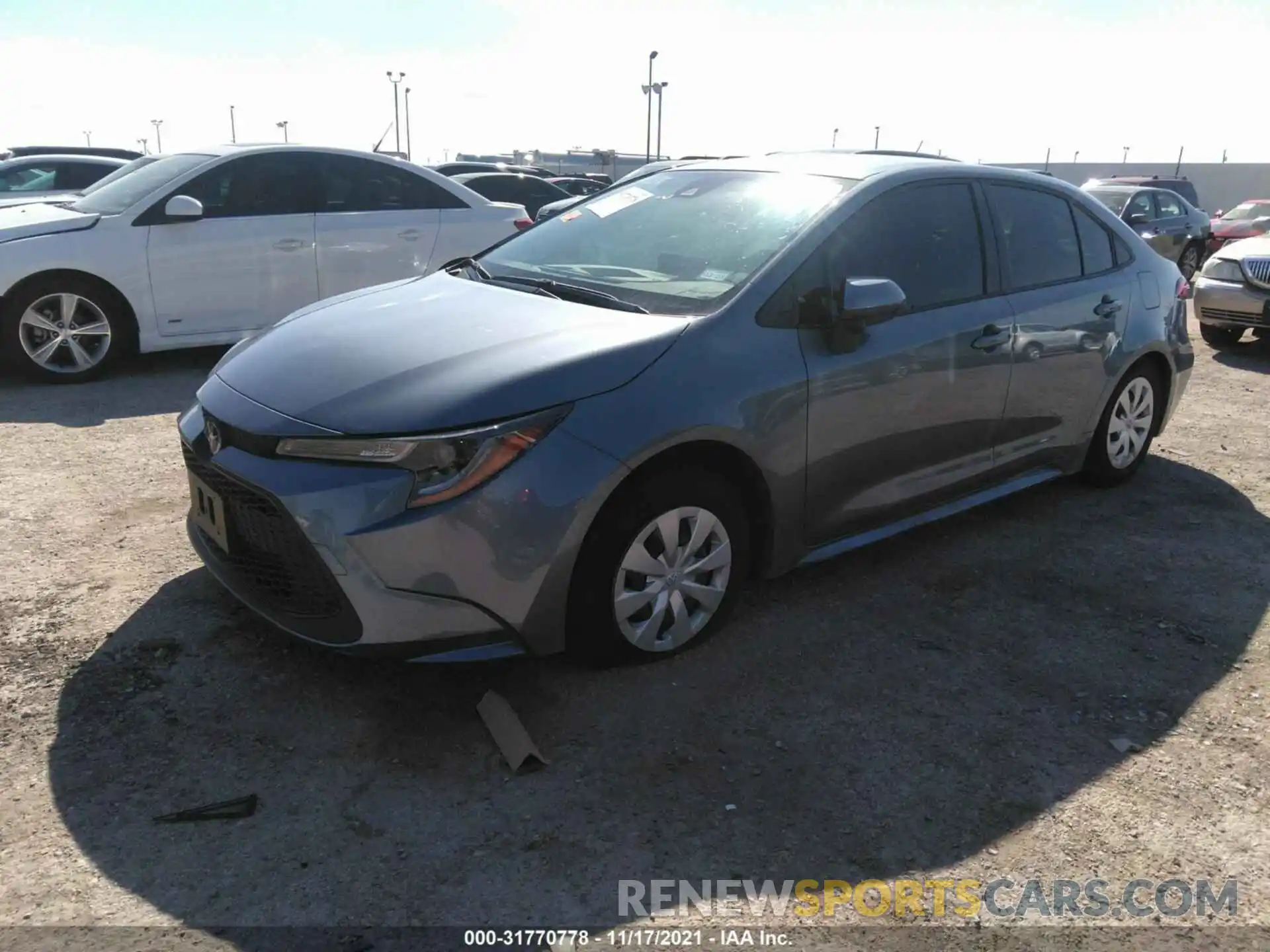 2 Photograph of a damaged car JTDDPMAEXMJ145190 TOYOTA COROLLA 2021