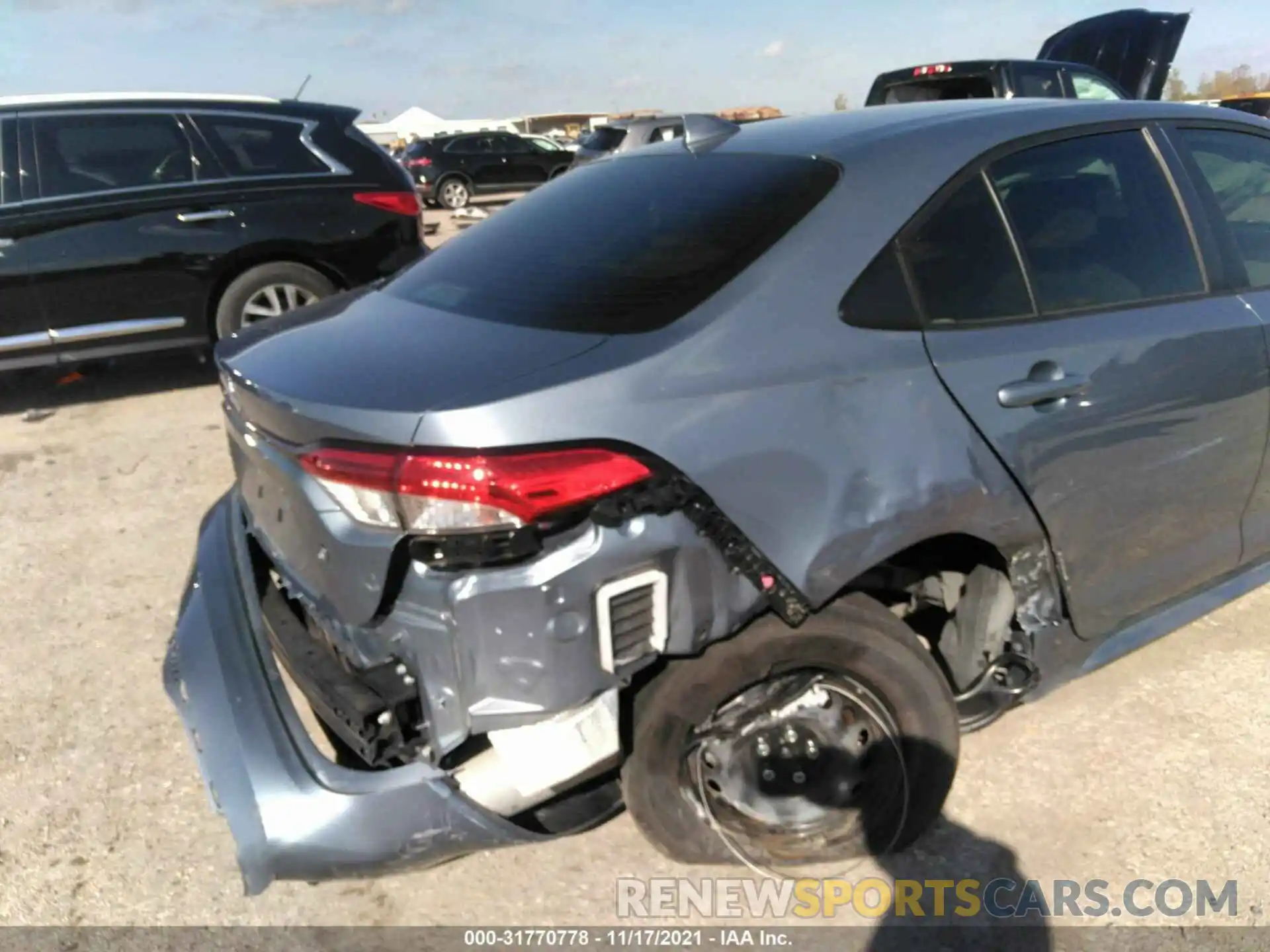 6 Photograph of a damaged car JTDDPMAEXMJ145190 TOYOTA COROLLA 2021