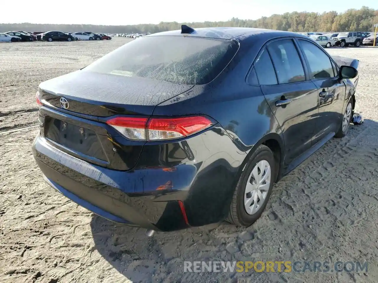 4 Photograph of a damaged car JTDDPMAEXMJ151541 TOYOTA COROLLA 2021