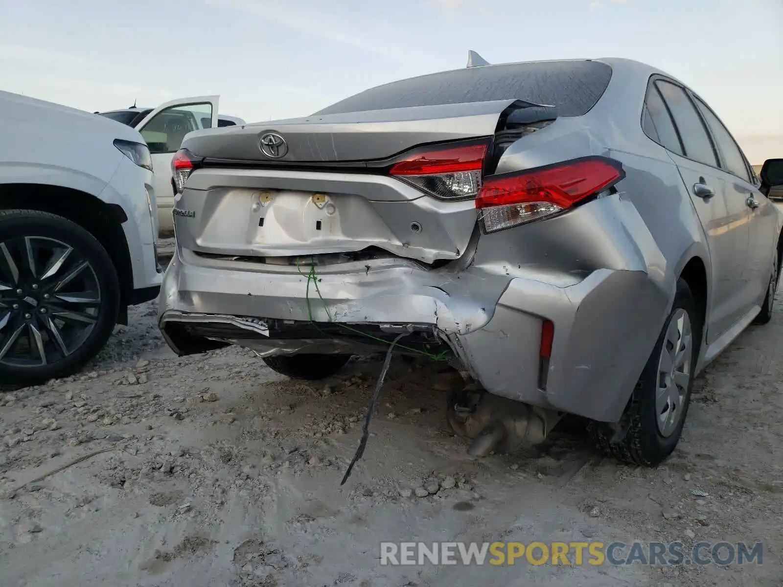 9 Photograph of a damaged car JTDDPRAE6LJ072105 TOYOTA COROLLA 2021