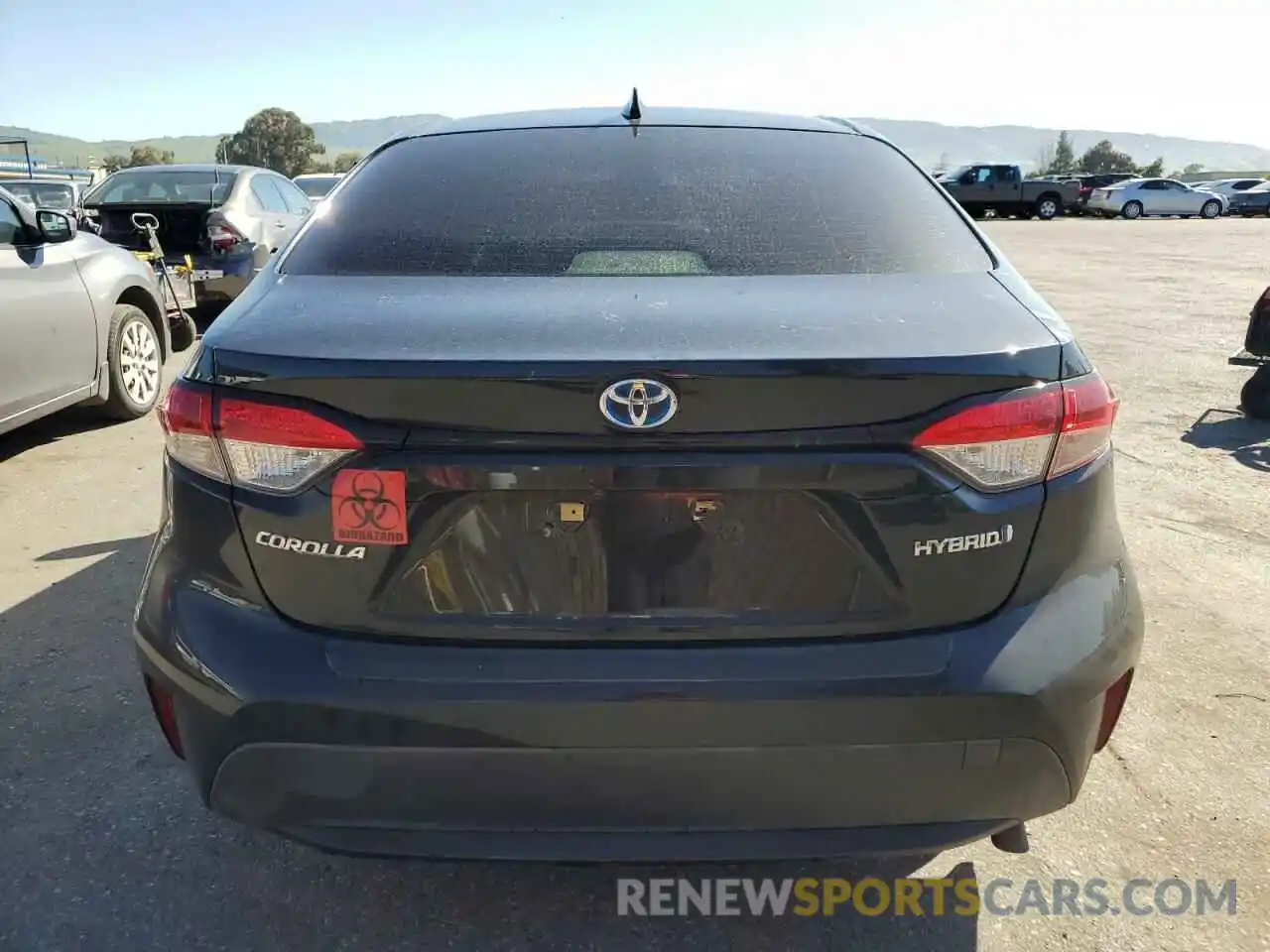 6 Photograph of a damaged car JTDEAMDE0MJ002234 TOYOTA COROLLA 2021