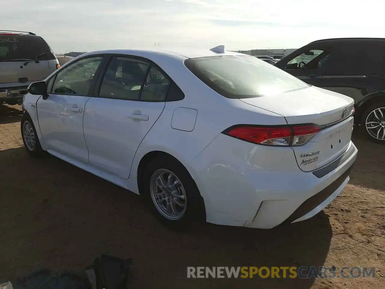 3 Photograph of a damaged car JTDEAMDE0MJ002265 TOYOTA COROLLA 2021