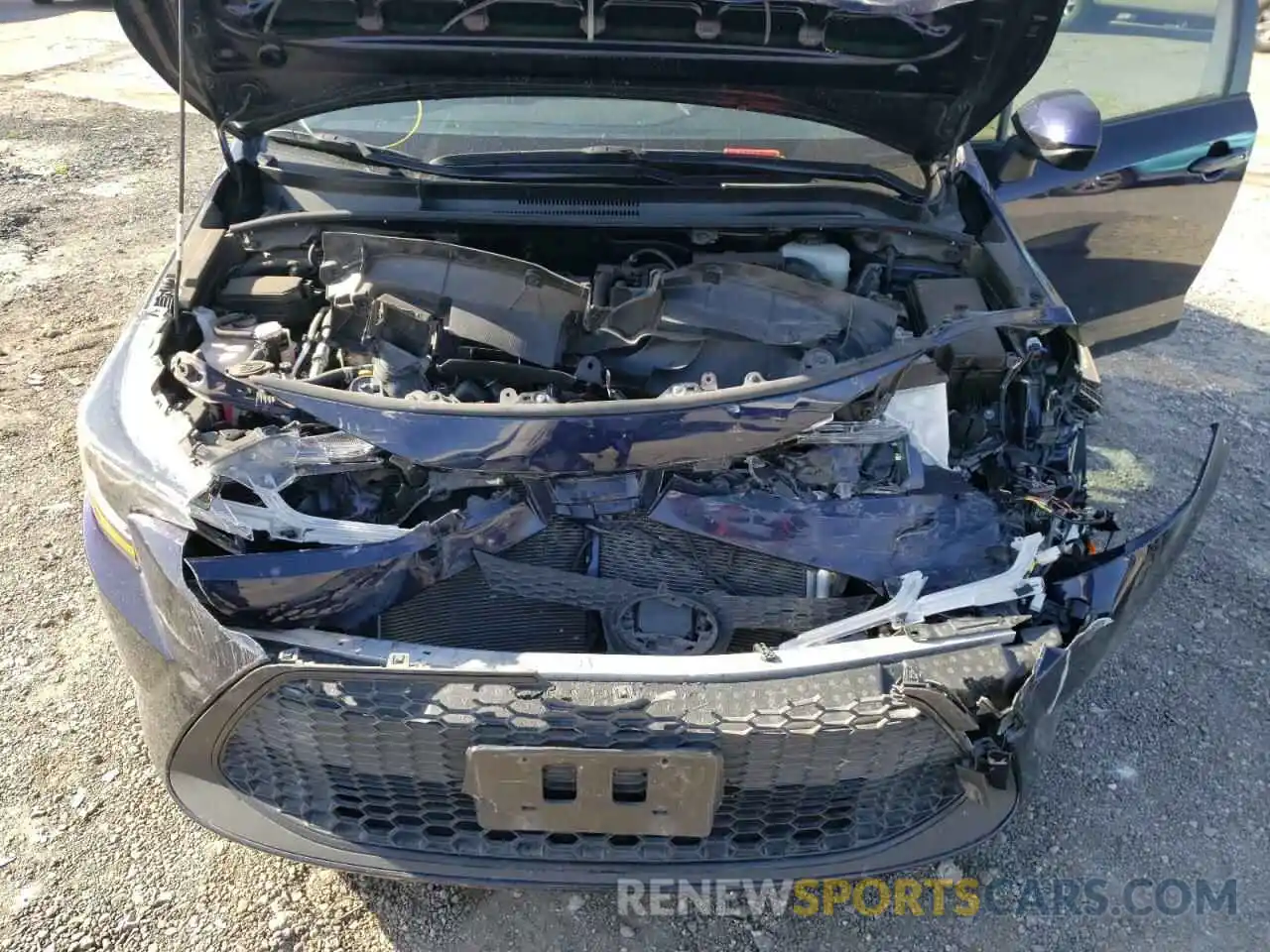 7 Photograph of a damaged car JTDEAMDE0MJ008003 TOYOTA COROLLA 2021