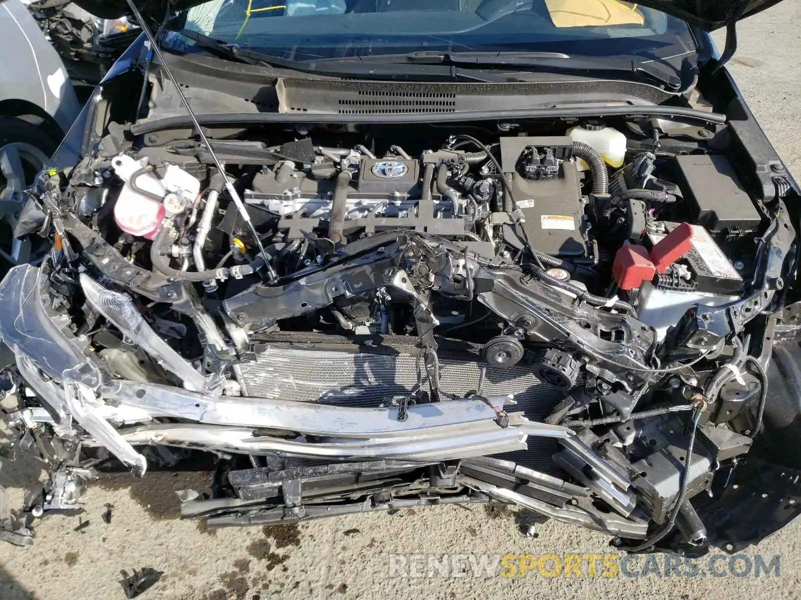 7 Photograph of a damaged car JTDEAMDE0MJ008308 TOYOTA COROLLA 2021