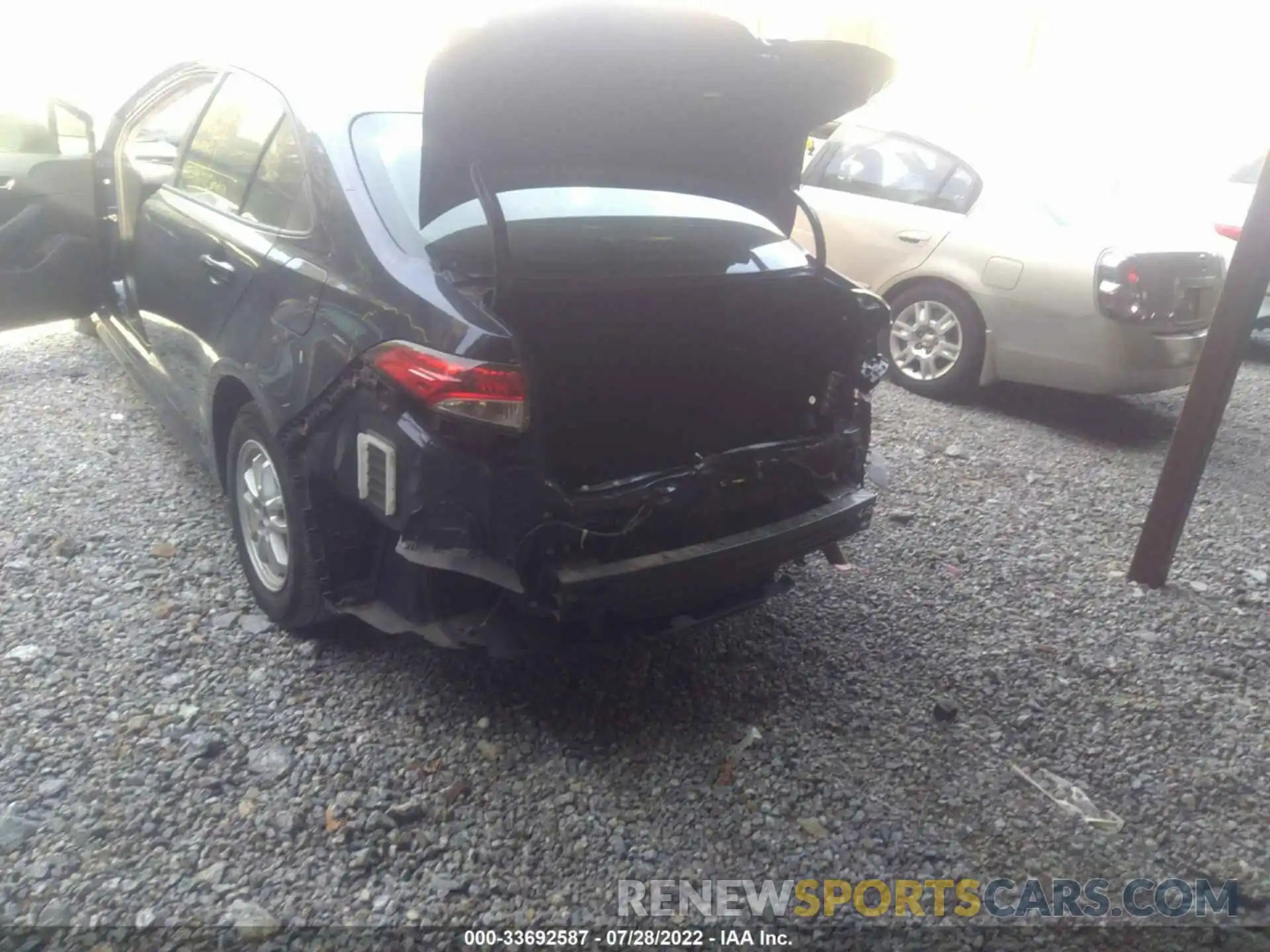 6 Photograph of a damaged car JTDEAMDE0MJ009989 TOYOTA COROLLA 2021