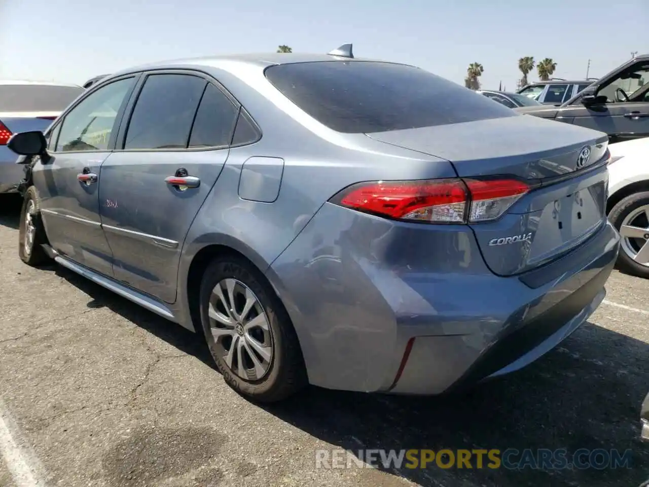 3 Photograph of a damaged car JTDEAMDE0MJ015436 TOYOTA COROLLA 2021