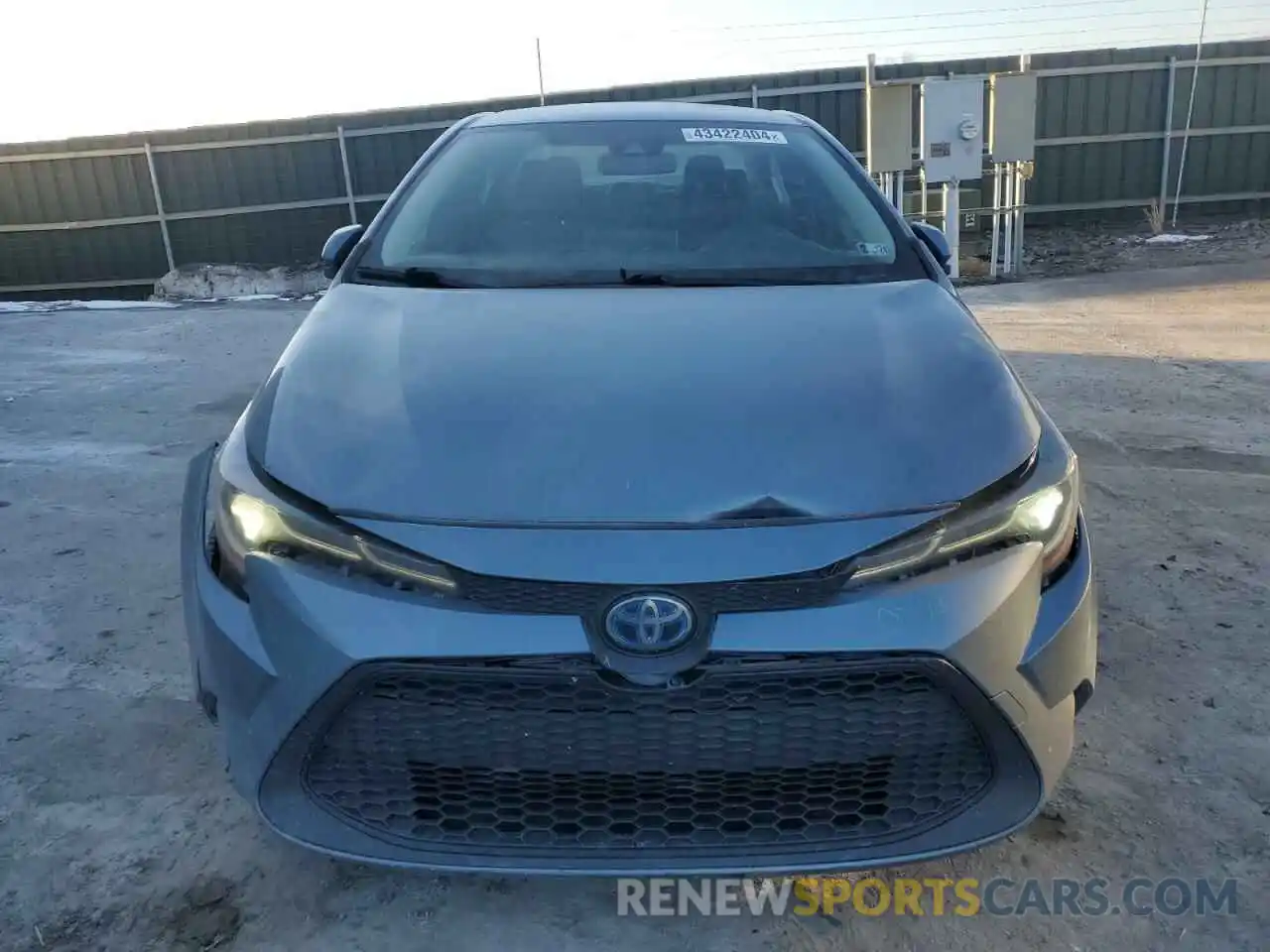 5 Photograph of a damaged car JTDEAMDE0MJ020216 TOYOTA COROLLA 2021