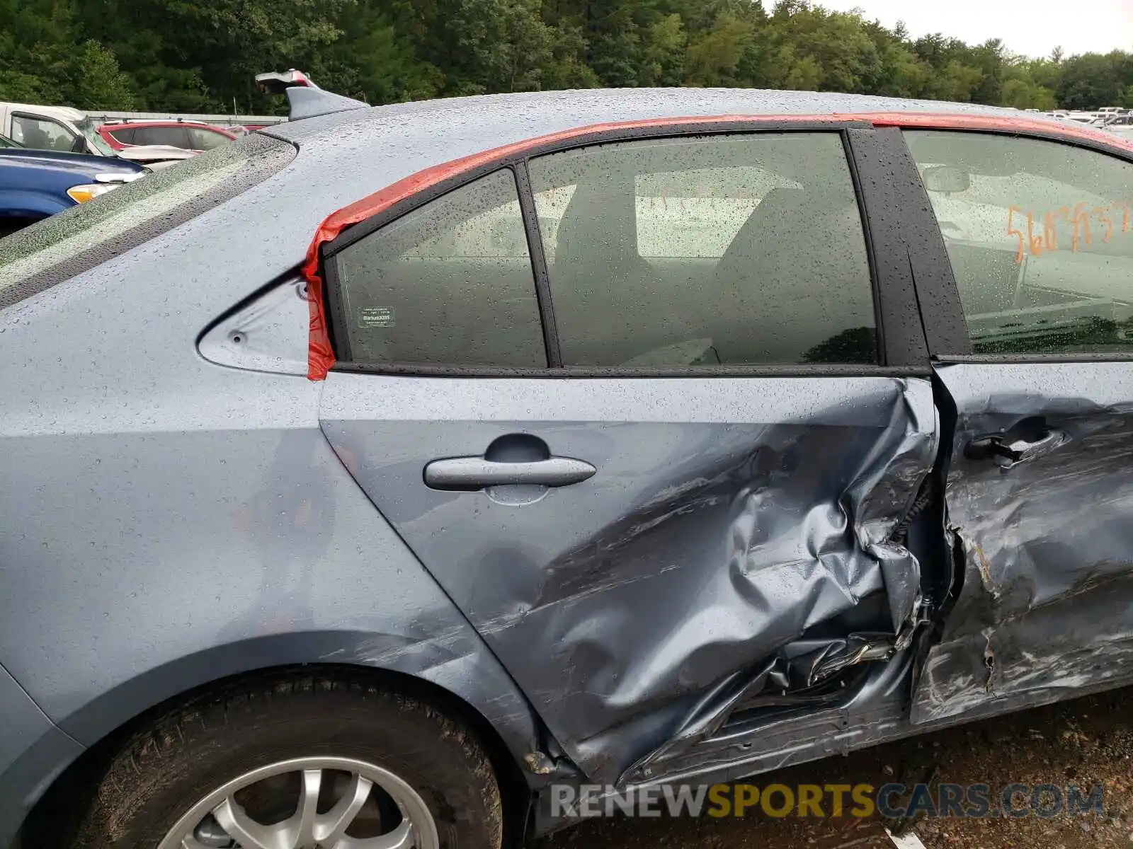 6 Photograph of a damaged car JTDEAMDE0MJ022516 TOYOTA COROLLA 2021