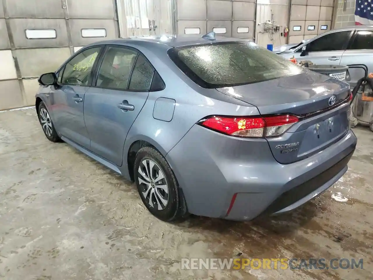 3 Photograph of a damaged car JTDEAMDE0MJ032298 TOYOTA COROLLA 2021