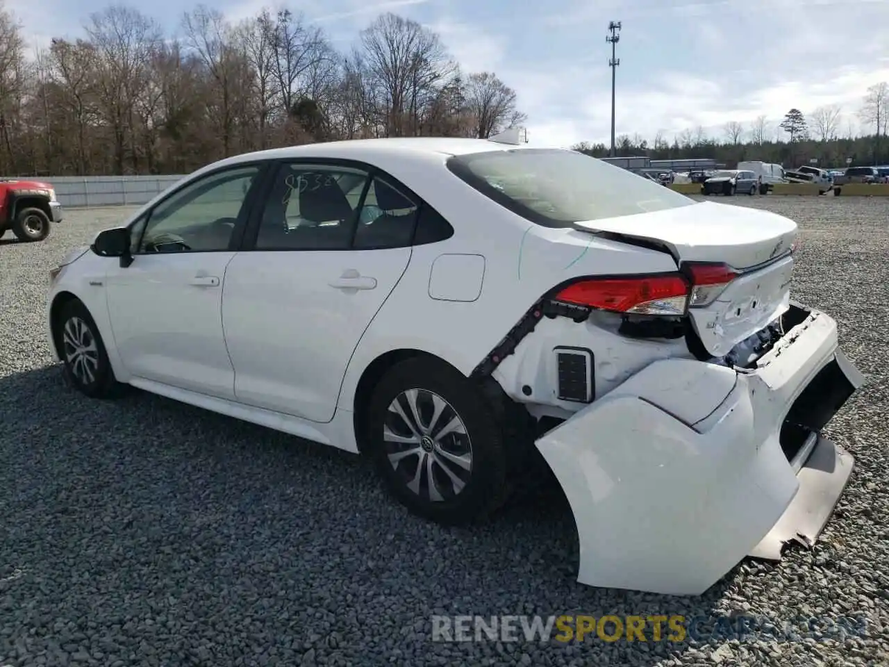 3 Photograph of a damaged car JTDEAMDE1MJ007992 TOYOTA COROLLA 2021