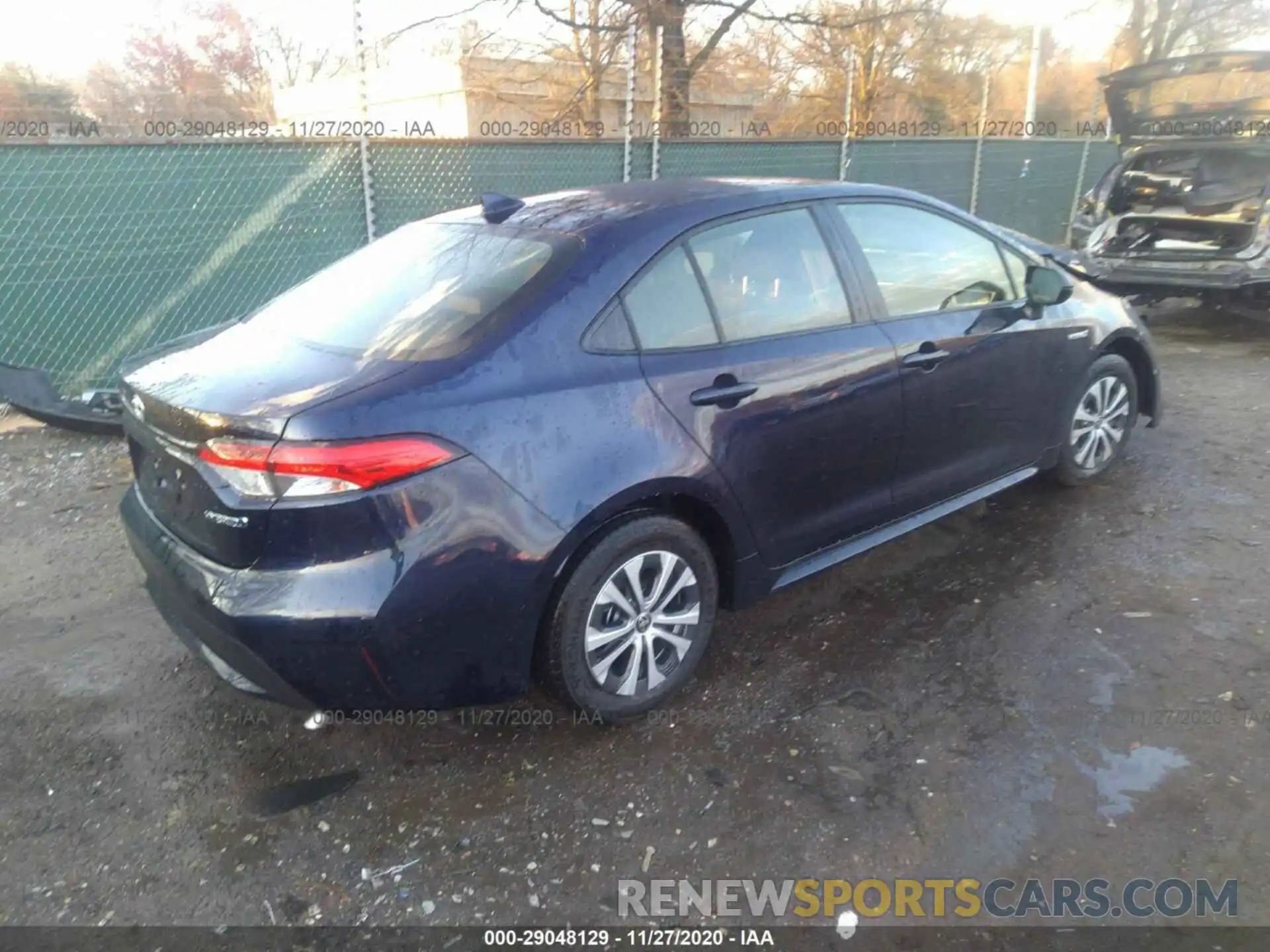 4 Photograph of a damaged car JTDEAMDE1MJ009404 TOYOTA COROLLA 2021