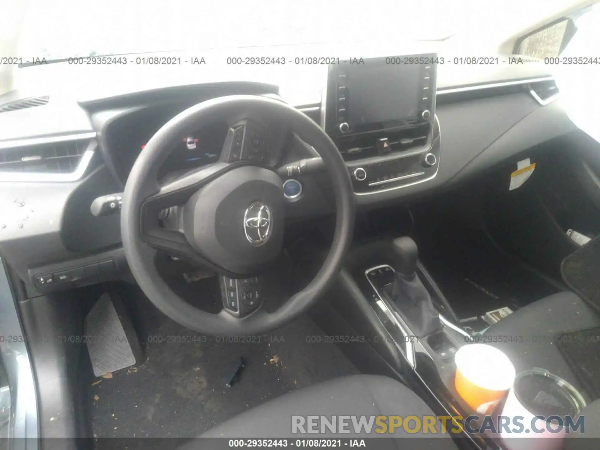 5 Photograph of a damaged car JTDEAMDE1MJ010245 TOYOTA COROLLA 2021