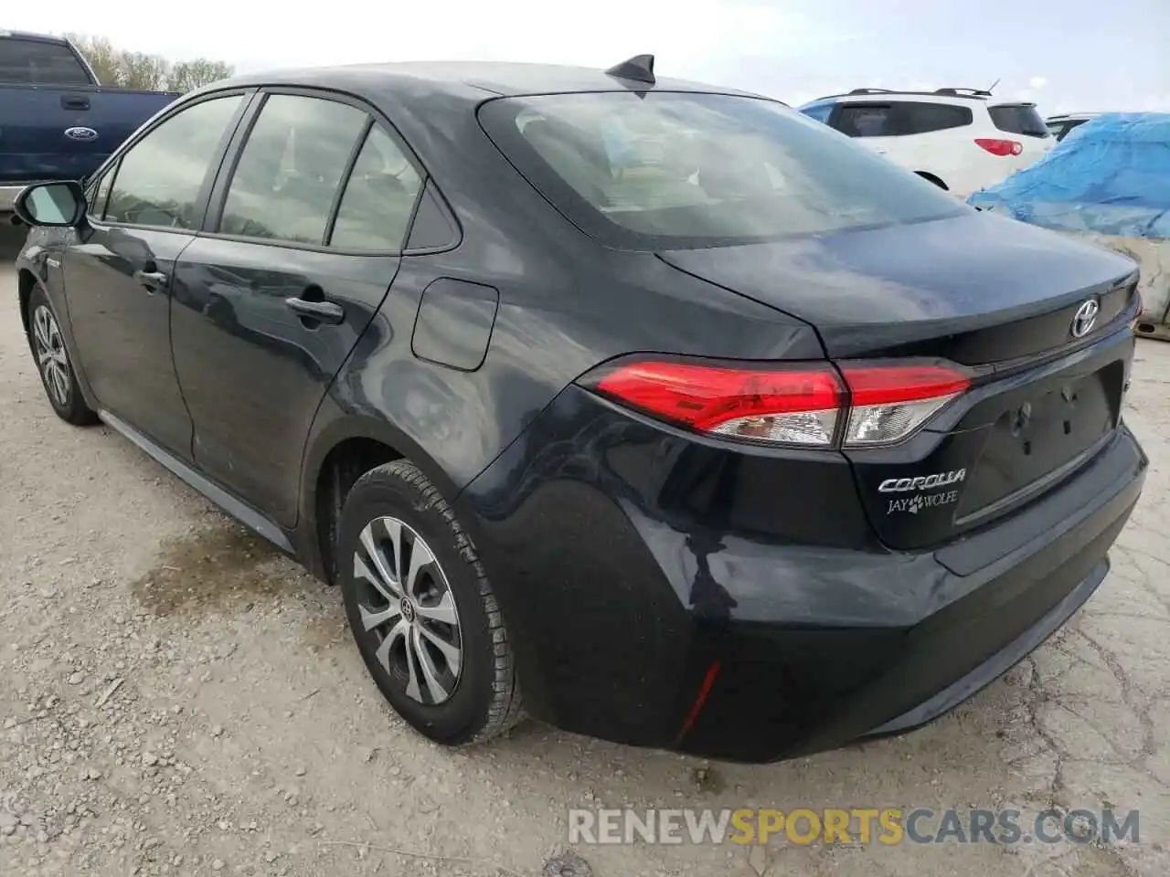 3 Photograph of a damaged car JTDEAMDE1MJ020127 TOYOTA COROLLA 2021