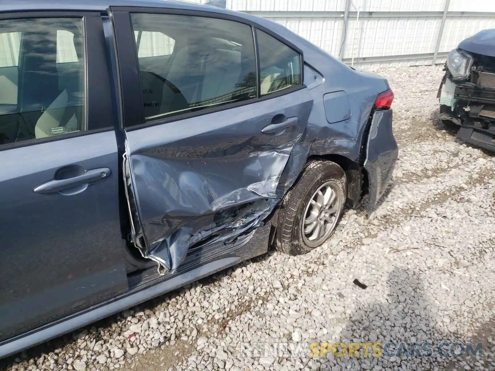 9 Photograph of a damaged car JTDEAMDE1MJ021519 TOYOTA COROLLA 2021