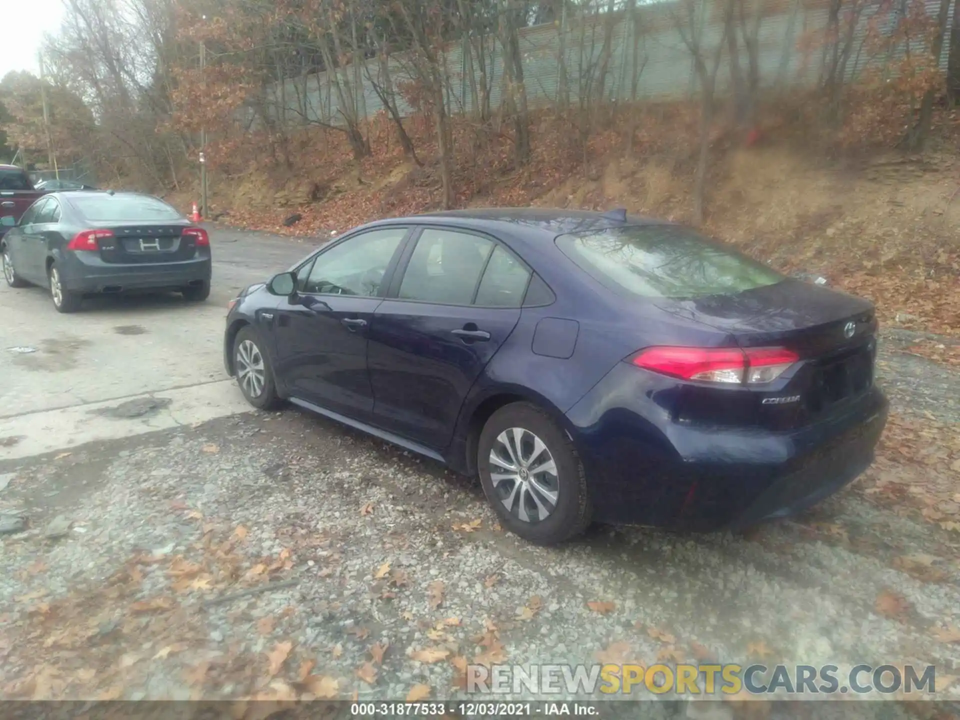 3 Photograph of a damaged car JTDEAMDE1MJ033640 TOYOTA COROLLA 2021