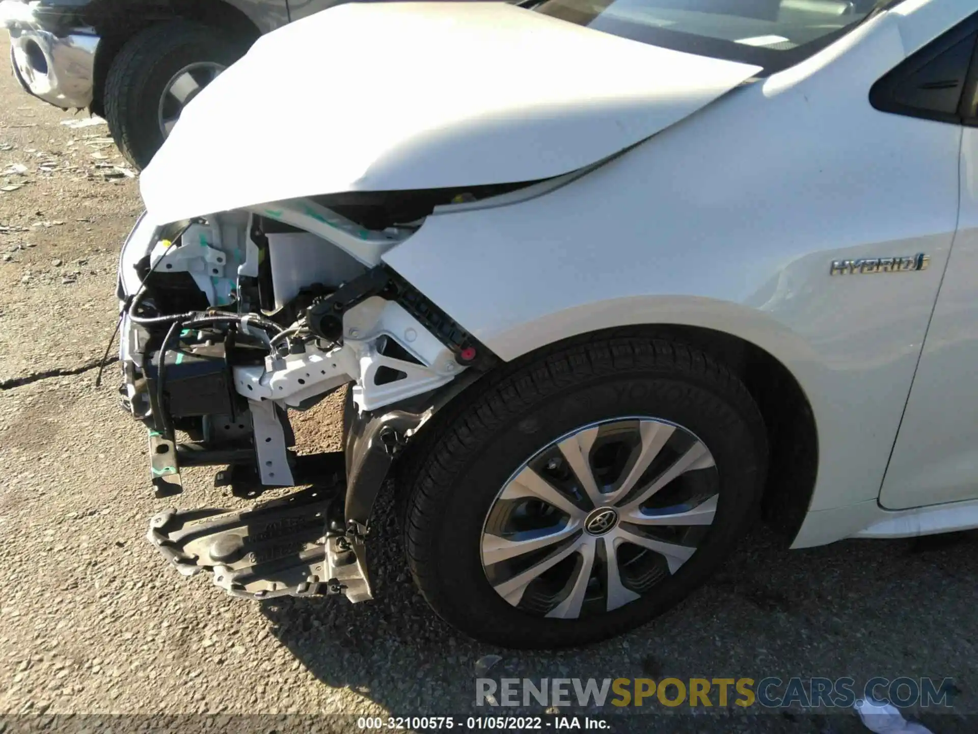 6 Photograph of a damaged car JTDEAMDE2MJ002638 TOYOTA COROLLA 2021