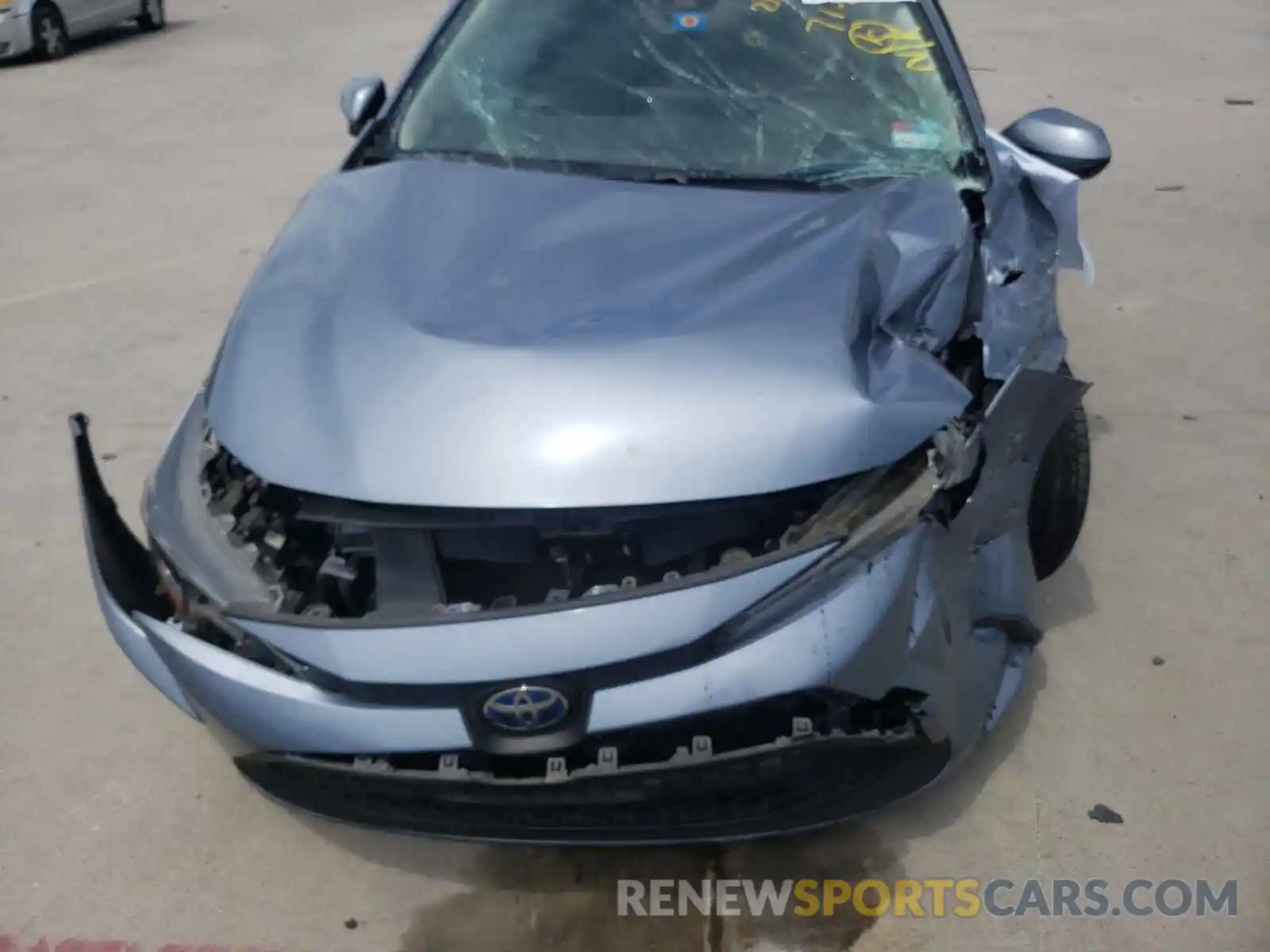 9 Photograph of a damaged car JTDEAMDE2MJ005281 TOYOTA COROLLA 2021