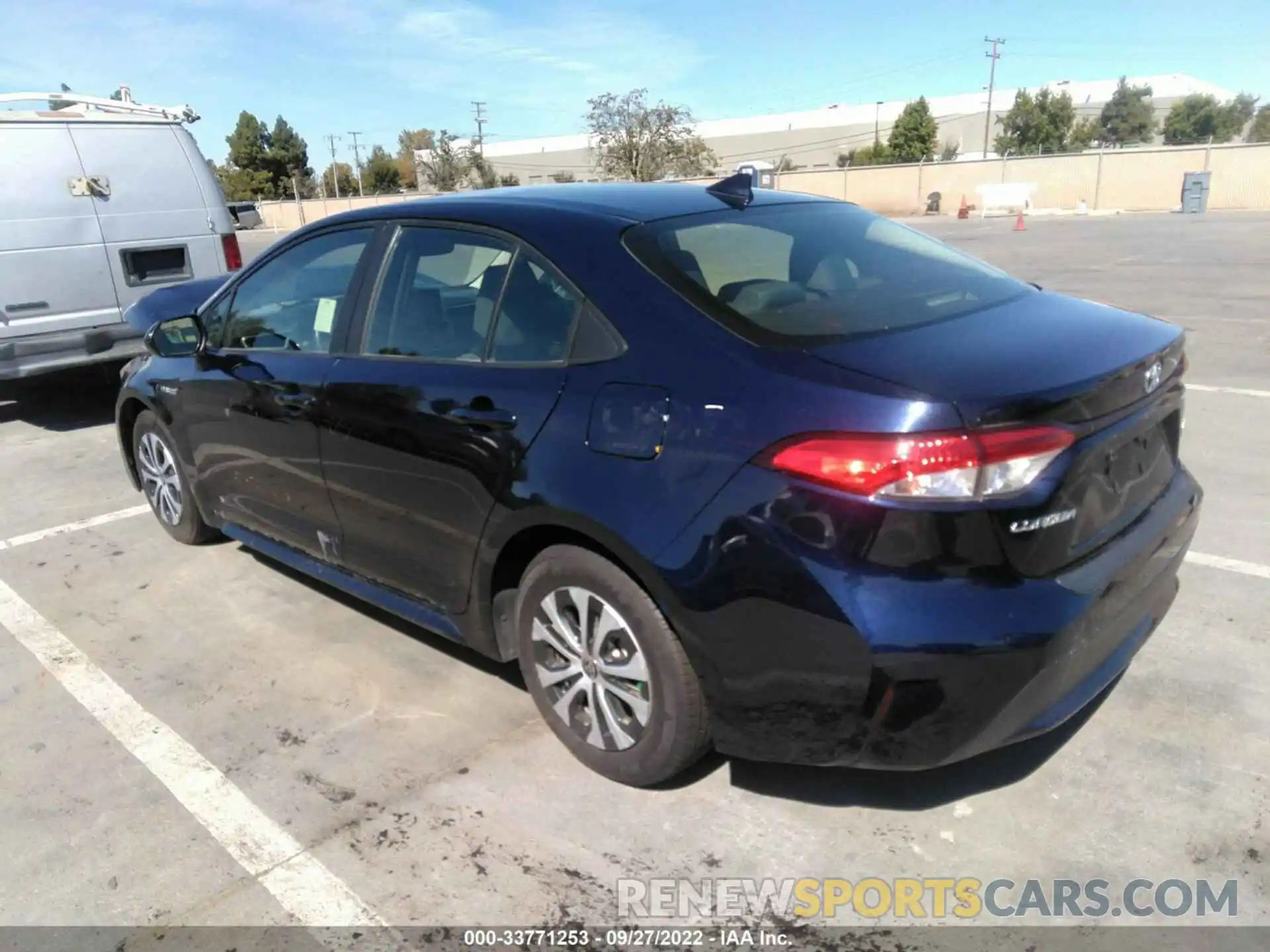 3 Photograph of a damaged car JTDEAMDE2MJ005569 TOYOTA COROLLA 2021