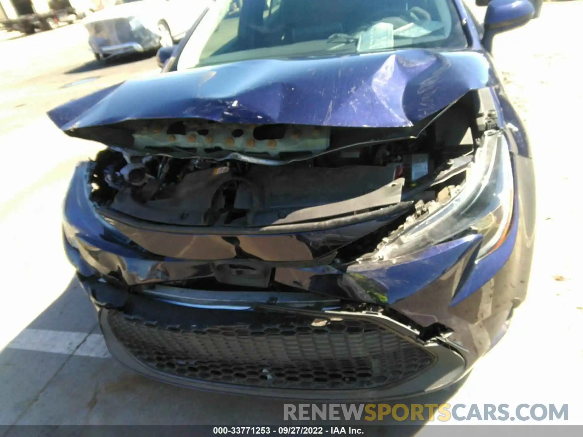 6 Photograph of a damaged car JTDEAMDE2MJ005569 TOYOTA COROLLA 2021