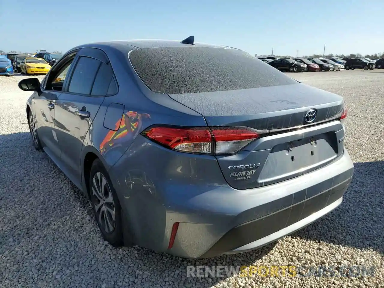 3 Photograph of a damaged car JTDEAMDE2MJ006267 TOYOTA COROLLA 2021