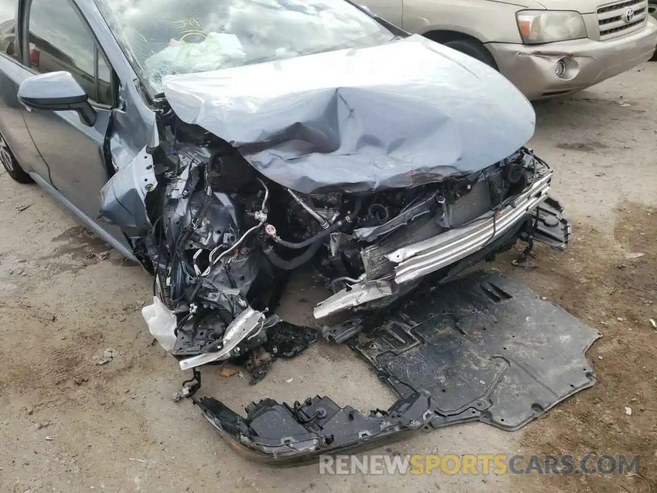 9 Photograph of a damaged car JTDEAMDE2MJ006947 TOYOTA COROLLA 2021