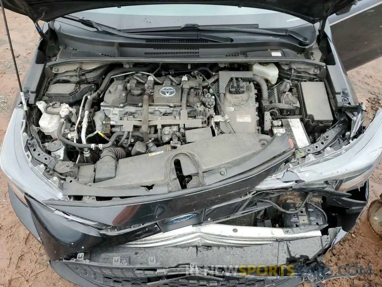 11 Photograph of a damaged car JTDEAMDE2MJ009072 TOYOTA COROLLA 2021