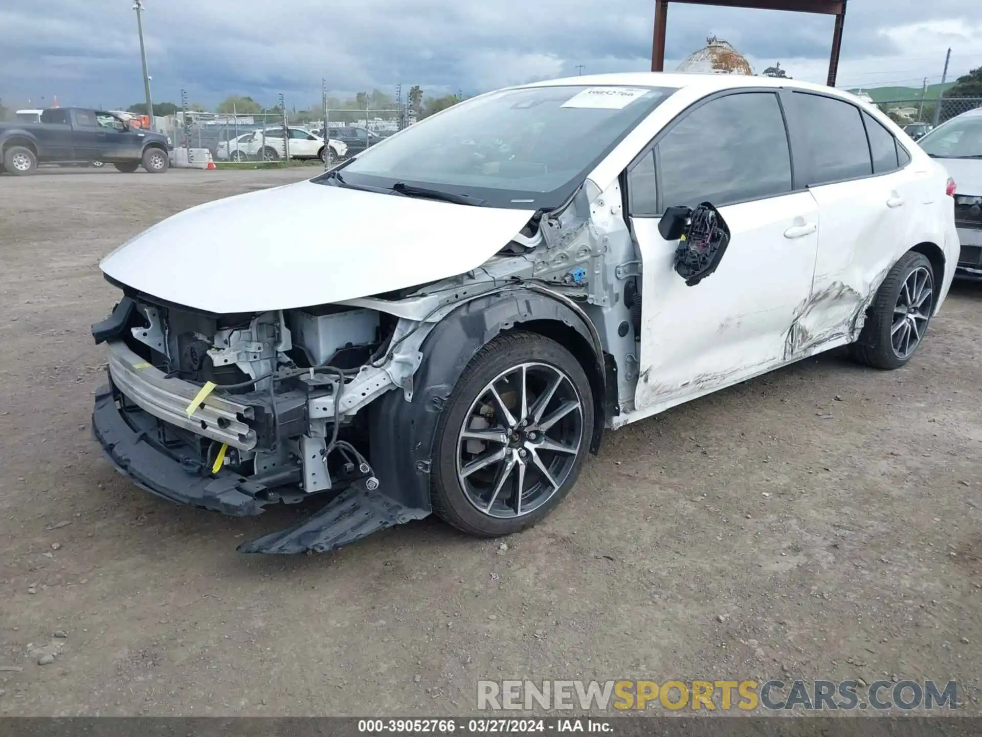 6 Photograph of a damaged car JTDEAMDE2MJ011081 TOYOTA COROLLA 2021