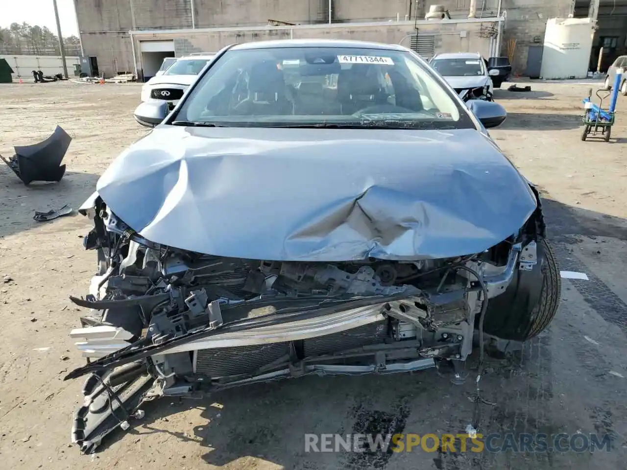 5 Photograph of a damaged car JTDEAMDE2MJ015745 TOYOTA COROLLA 2021