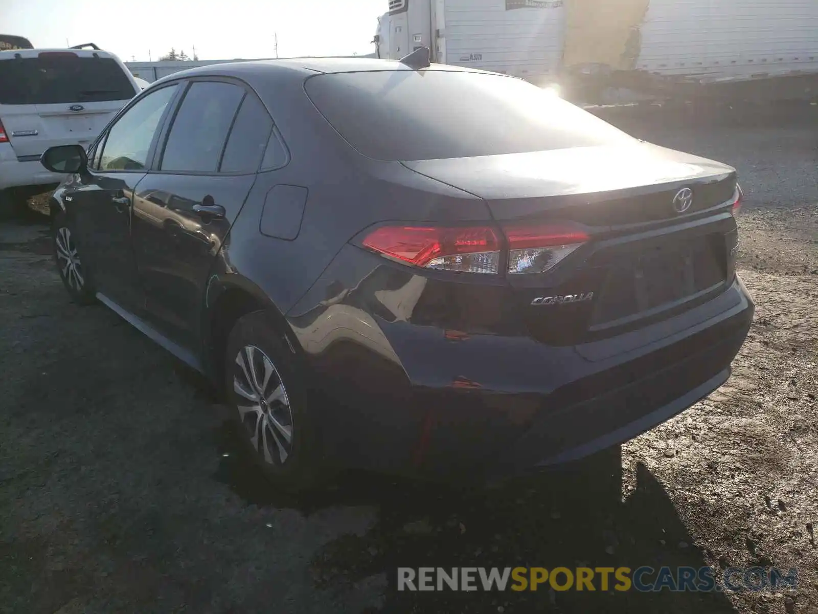 3 Photograph of a damaged car JTDEAMDE2MJ016538 TOYOTA COROLLA 2021