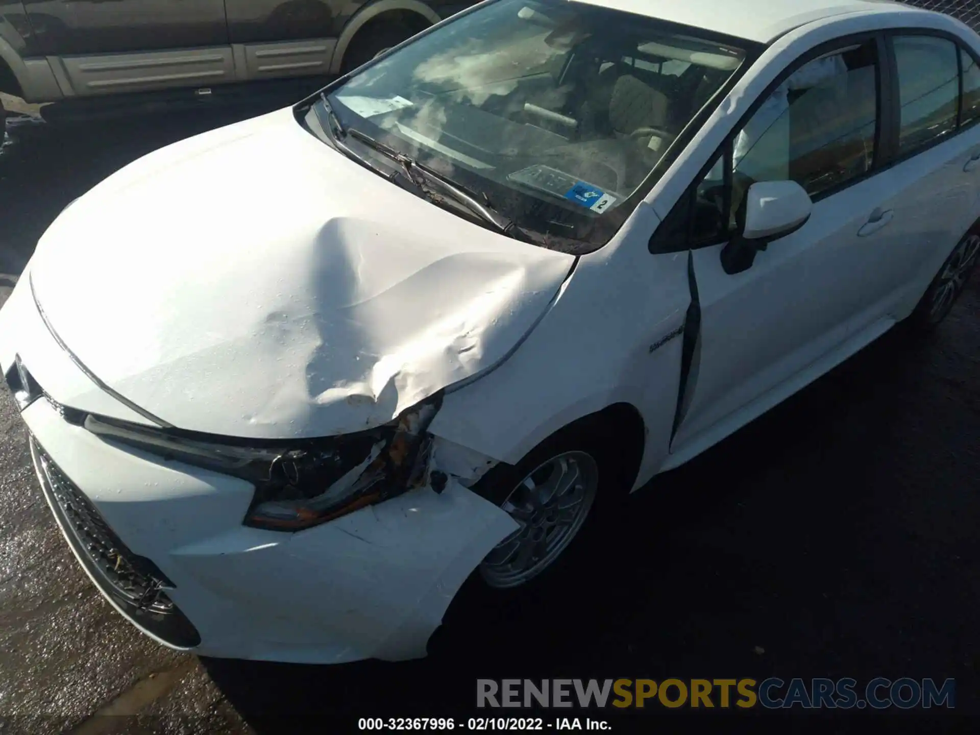 6 Photograph of a damaged car JTDEAMDE2MJ021433 TOYOTA COROLLA 2021