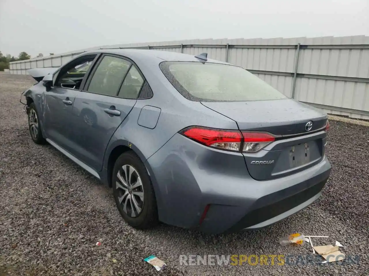 3 Photograph of a damaged car JTDEAMDE2MJ031931 TOYOTA COROLLA 2021