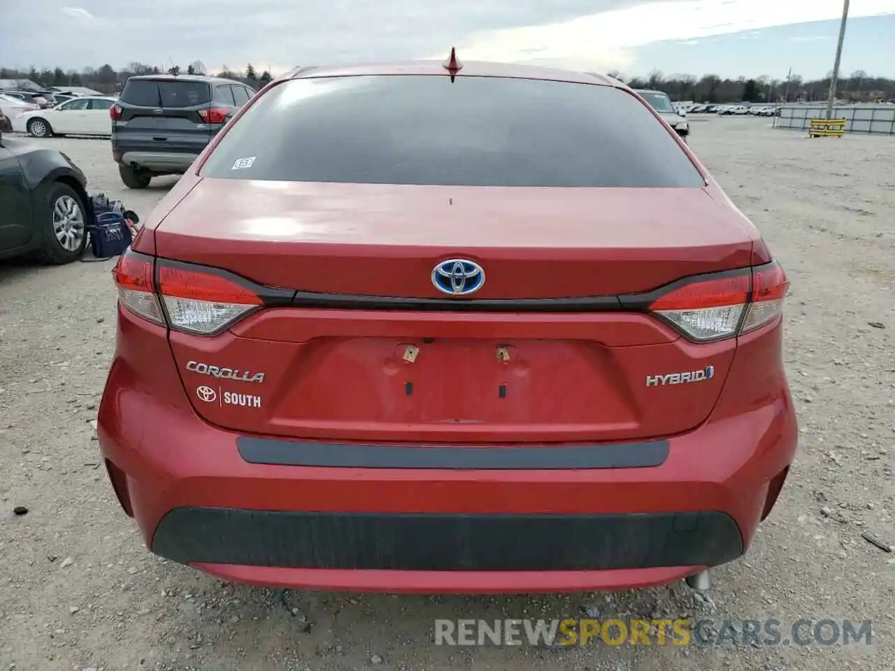 6 Photograph of a damaged car JTDEAMDE3MJ002809 TOYOTA COROLLA 2021