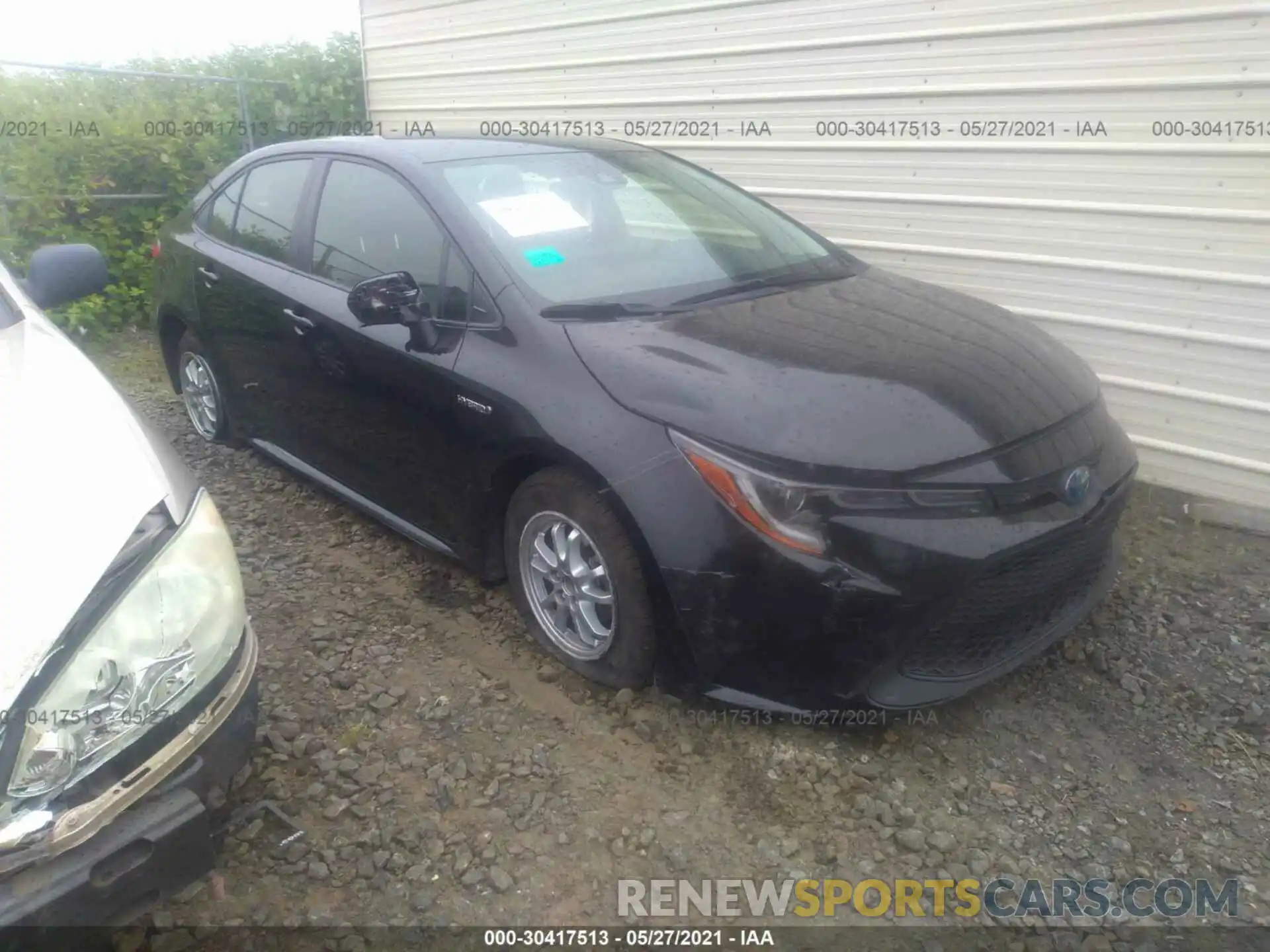 1 Photograph of a damaged car JTDEAMDE3MJ002941 TOYOTA COROLLA 2021