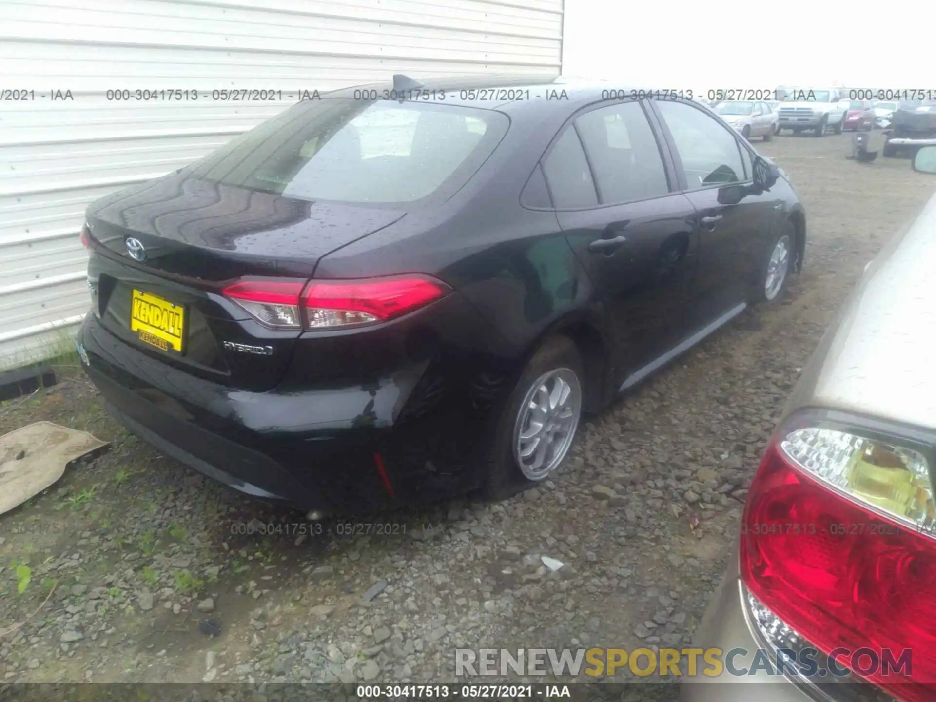 4 Photograph of a damaged car JTDEAMDE3MJ002941 TOYOTA COROLLA 2021