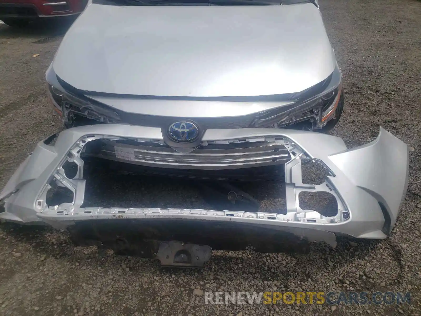 10 Photograph of a damaged car JTDEAMDE3MJ003166 TOYOTA COROLLA 2021