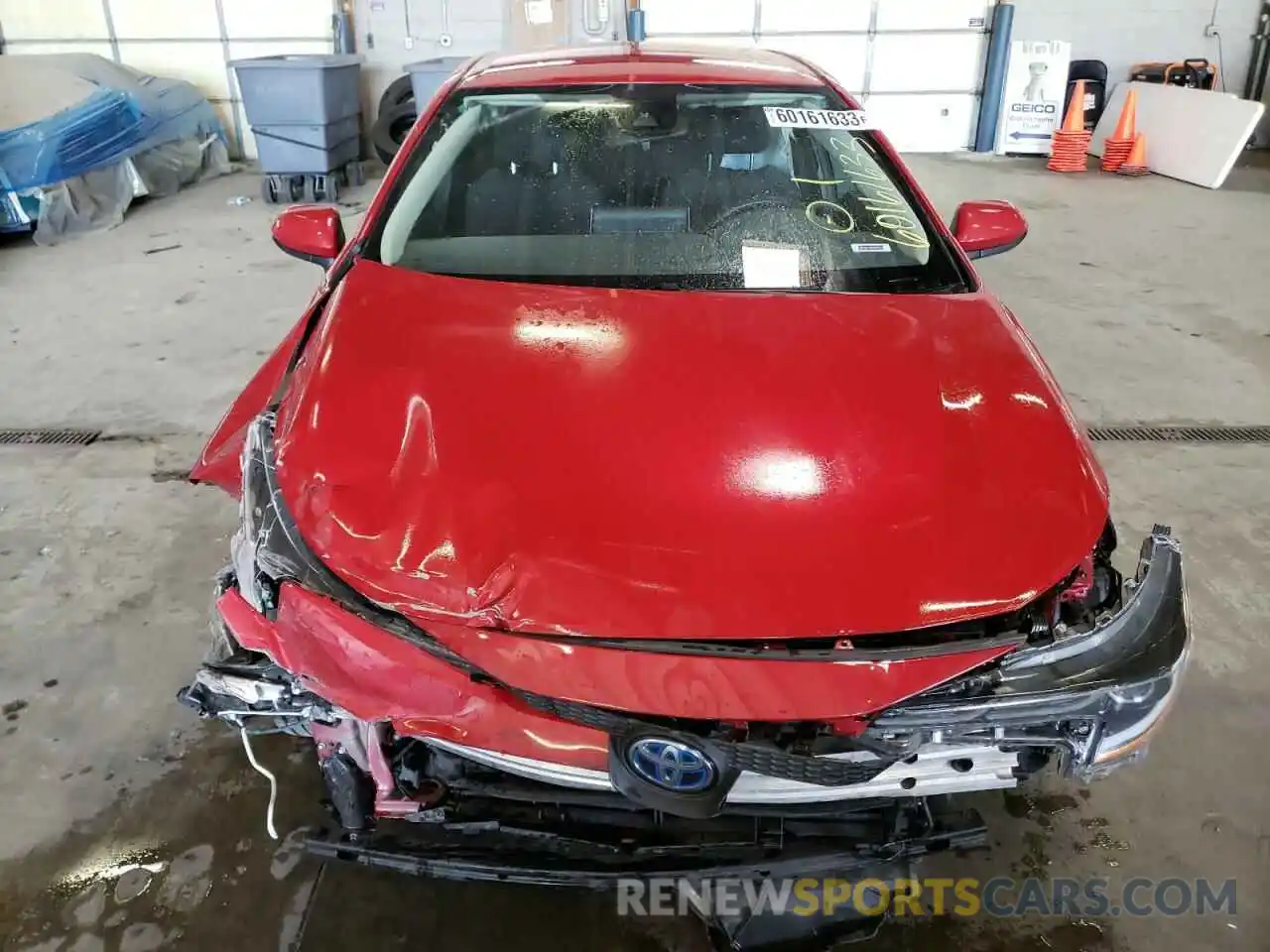 5 Photograph of a damaged car JTDEAMDE3MJ005273 TOYOTA COROLLA 2021